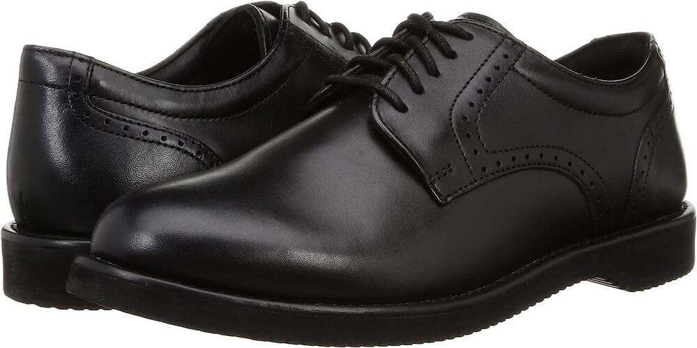 Rockport Men's Black Dressports Heritage Plain Toe Oxford Shoes Size 8.5 Wide